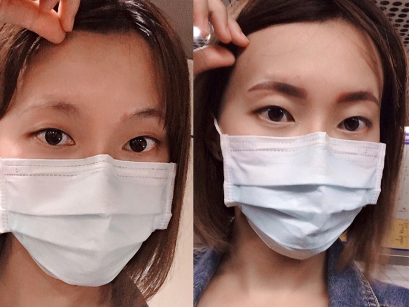 我有眉毛了！！！